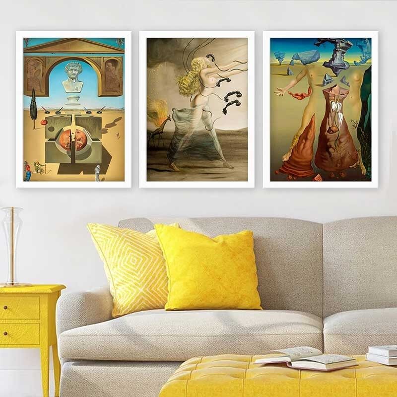 Wallity Set uramljenih slika 3BC_UN1385243, 3 dijela