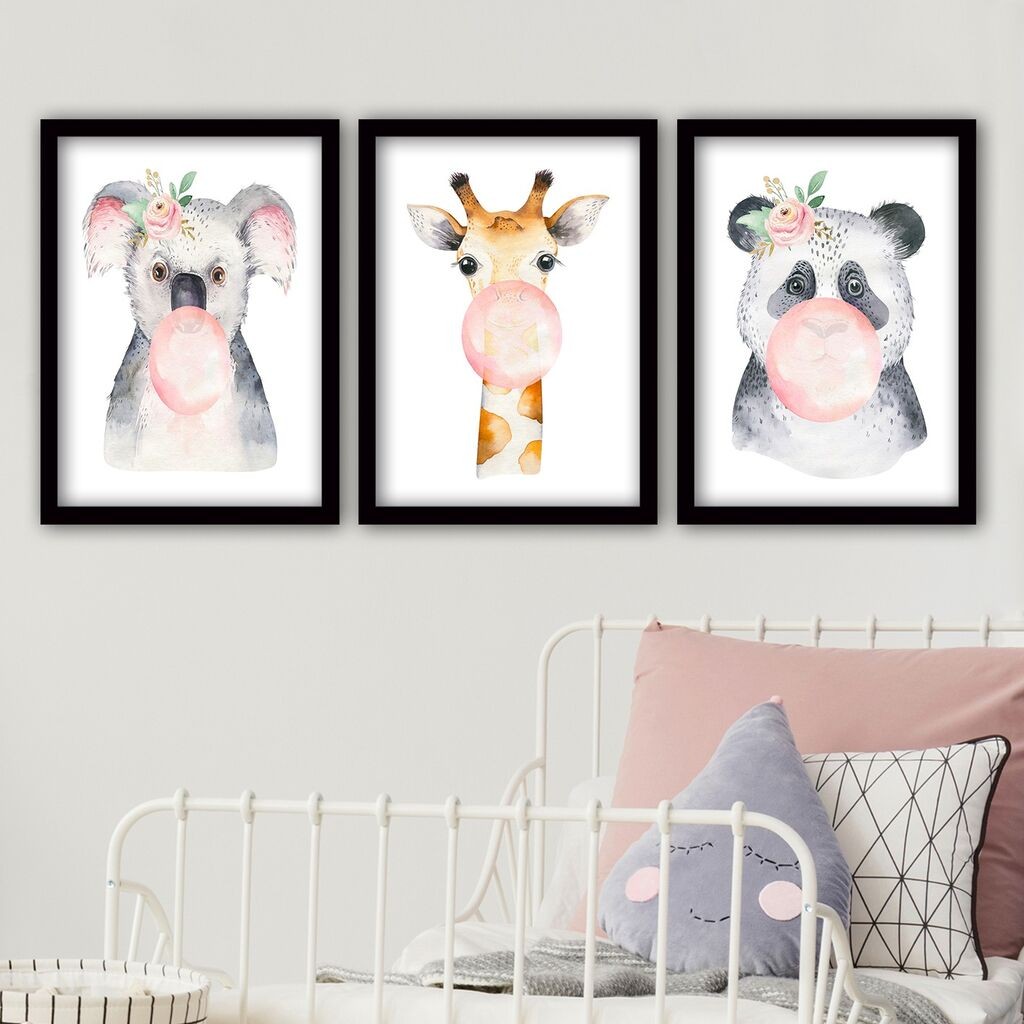 Wallity Set uramljenih slika 3SC16, 3 dijela