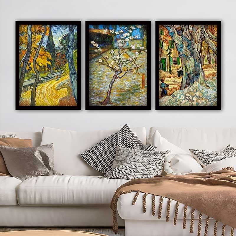 Wallity Set uramljenih slika 3SC_UN87641, 3 dijela