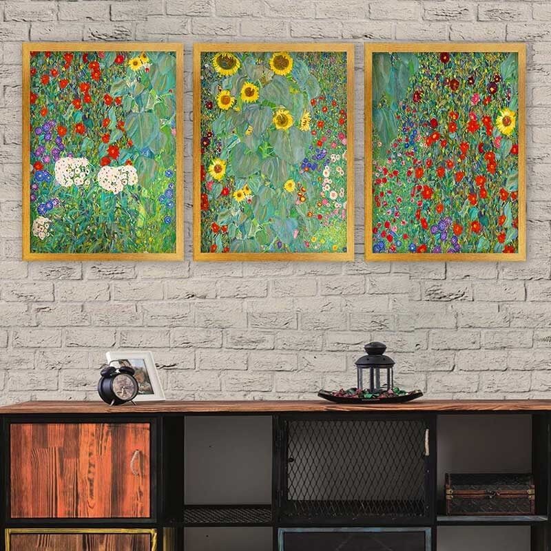 Wallity Set uramljenih slika 3AC_UN3848090, 3 dijela