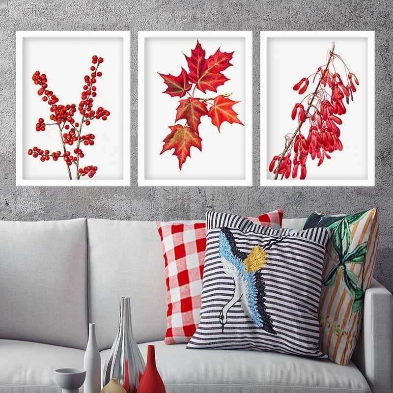 Wallity Set uramljenih slika 3BC_42613522, 3 dijela