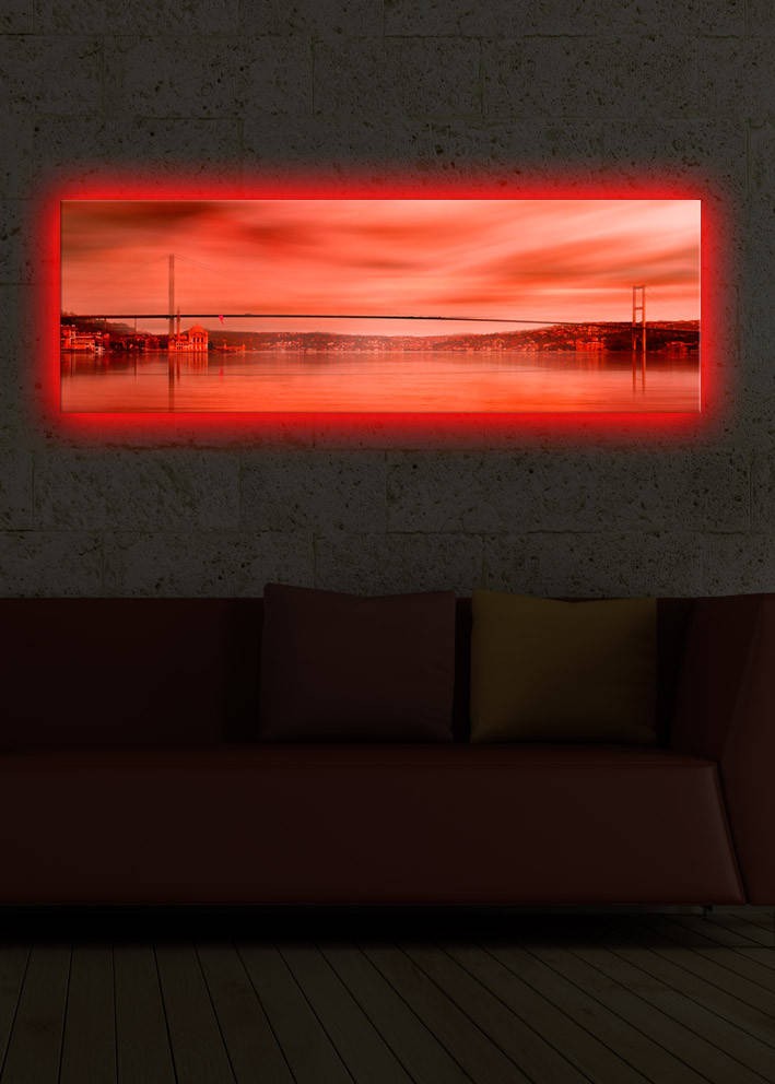 Zidna slika sa LED osvetljenjem 3090DACT-20, 30x90 cm