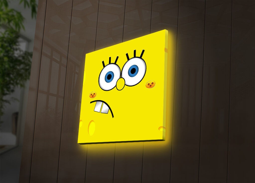 Zidna slika sa LED osvetljenjem 2828DACT-32, 28x28 cm