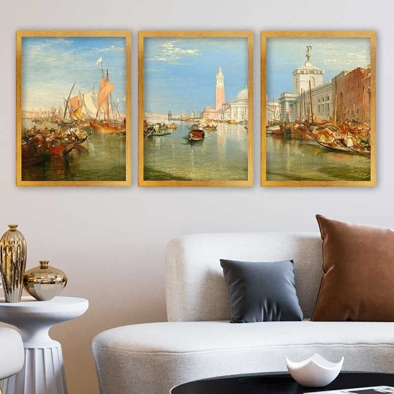 Wallity Set uramljenih slika 3AC_UN5666, 3 dijela