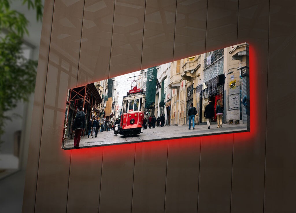 Zidna slika sa LED osvetljenjem 3090DACT-63, 30x90 cm