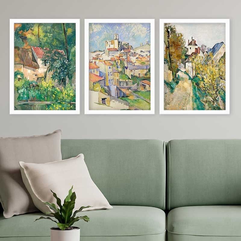 Wallity Set uramljenih slika 3BC_UN2036304, 3 dijela