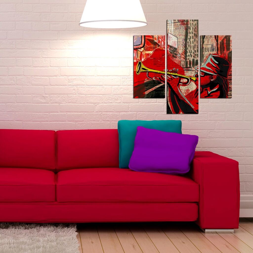 Wallity set slika 3MDF-017, 3 dijela