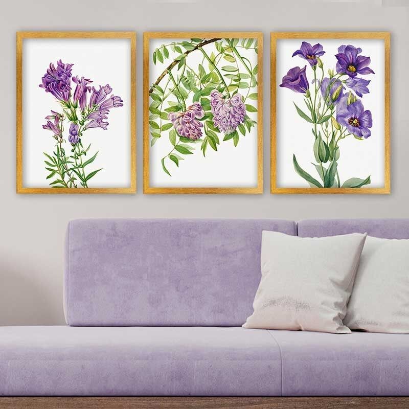 Wallity Set uramljenih slika 3AC_322613521, 3 dijela