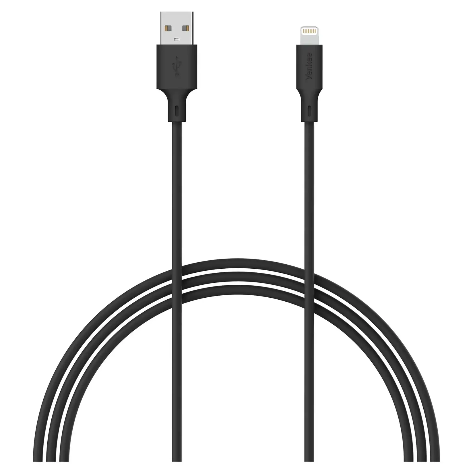 Yenkee kabel YCU 615, tip A za rasvjetu, 1,5 m, crni