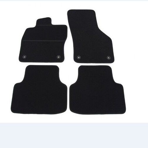 Tipske tepih patosnice za Škoda Octavia 56204, 3/4 2012-2019, Crne