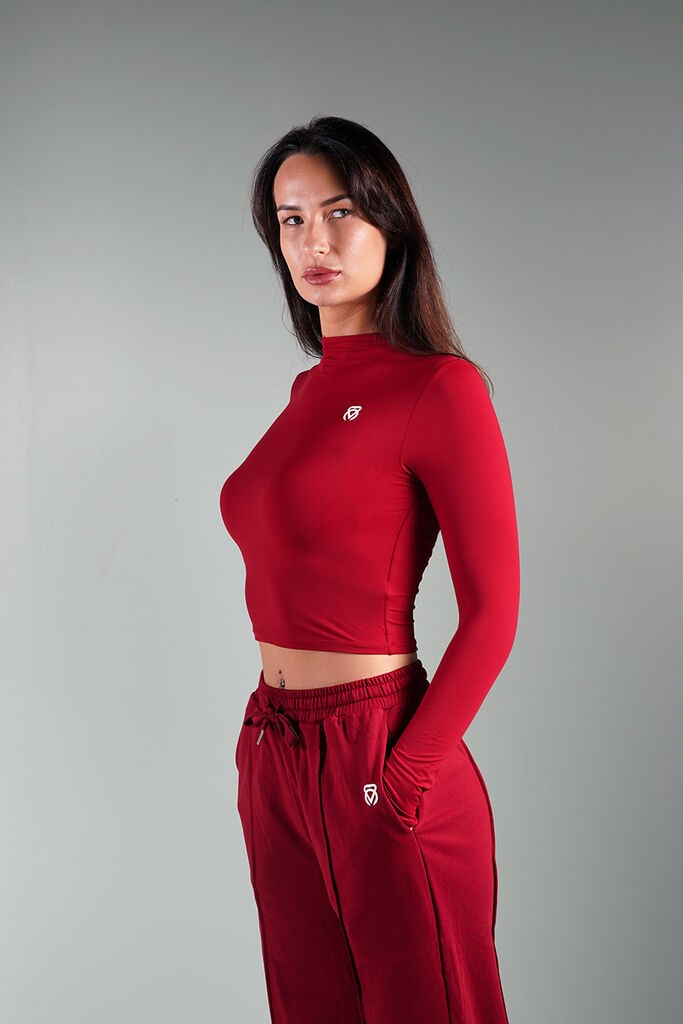 Speed Active Dvodijelni set za fitnes Hype, Crveni