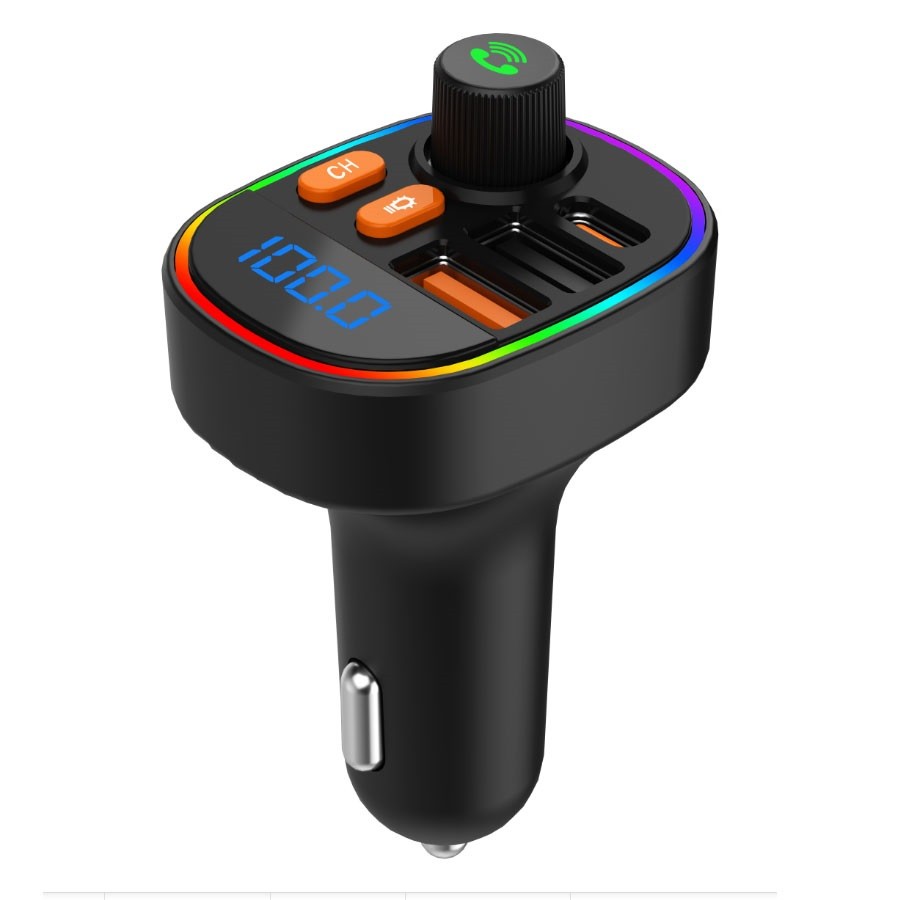 Bluetooth FM Transmiter QC 3.0 20W PD 25W D03