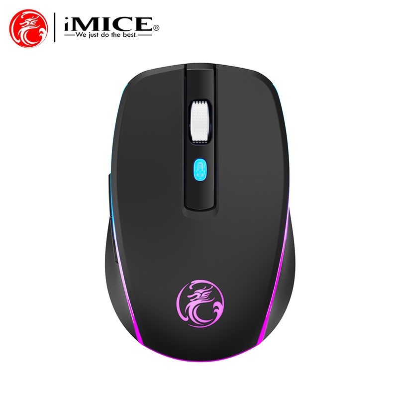 Imice Bežični Miš G903 LED Punjivi 2.4G Crni