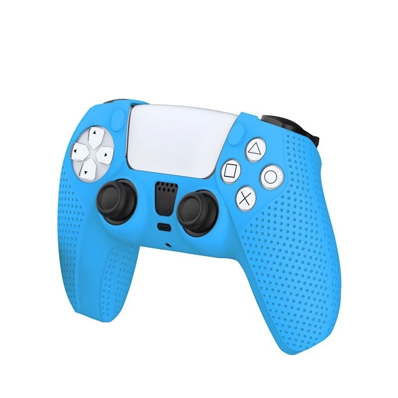 TP5-0541 Silikonske Maske za PS5 Dobe Plava