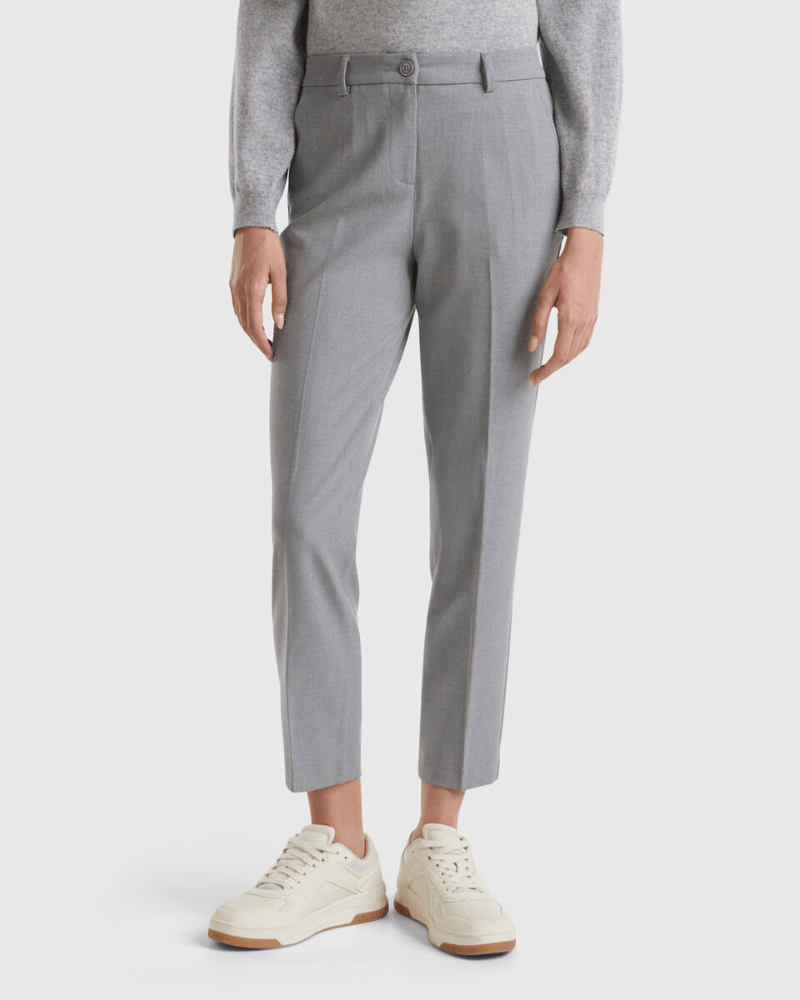 Benetton Ženske hlače 4L4H557R4-907-48, Sive