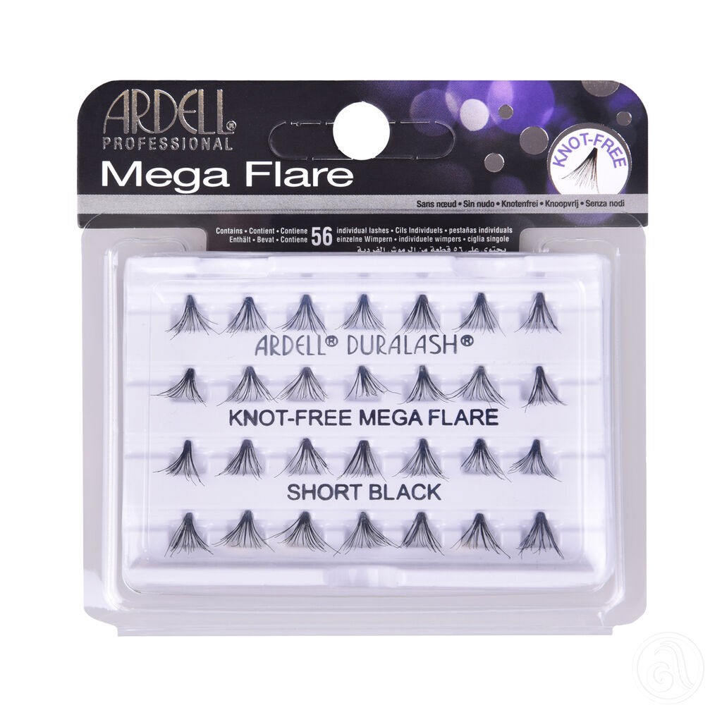 Ardell Kratke individualne trepavice Mega Flare Knot-Free