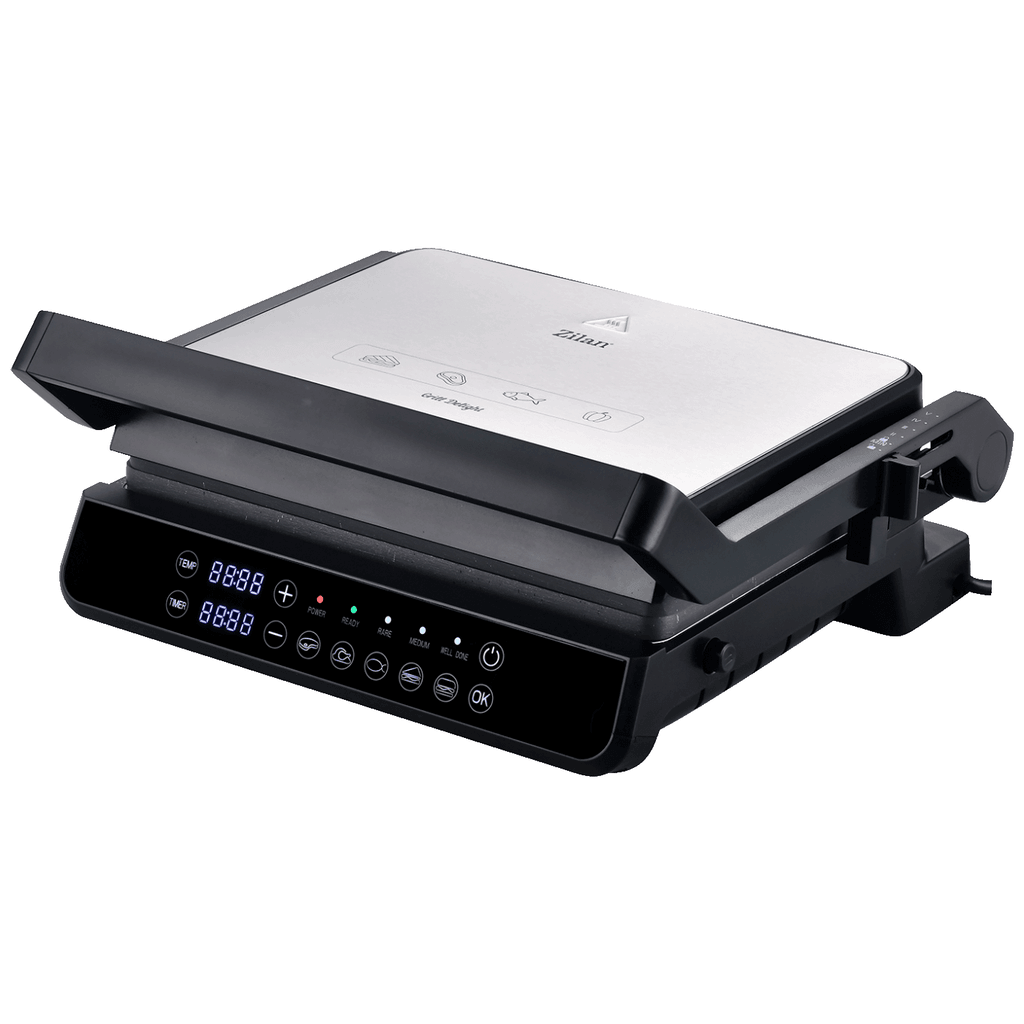 Zilan Grill kontaktni ZLN3942, digitalini zaslon, 5 programa rada, 2000 W