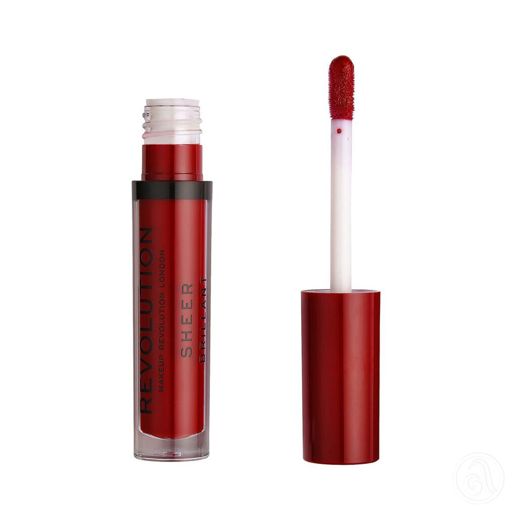 Makeup Revolution Sjaj Za Usne Sheer Brillant, 3.5ml, Ruby 134