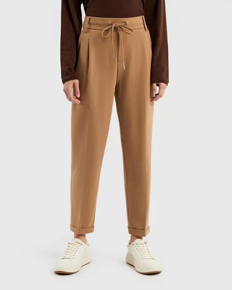 Benetton Ženske hlače 4DI4DF00J-34A-XS, Smeđe