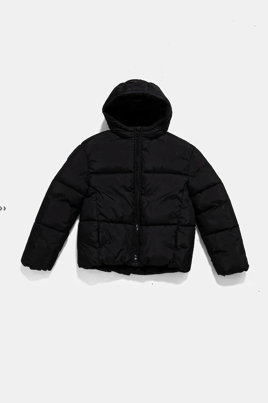 Benetton Jakna za djevojčice 2SJ1CN05DG-100-S, Crna