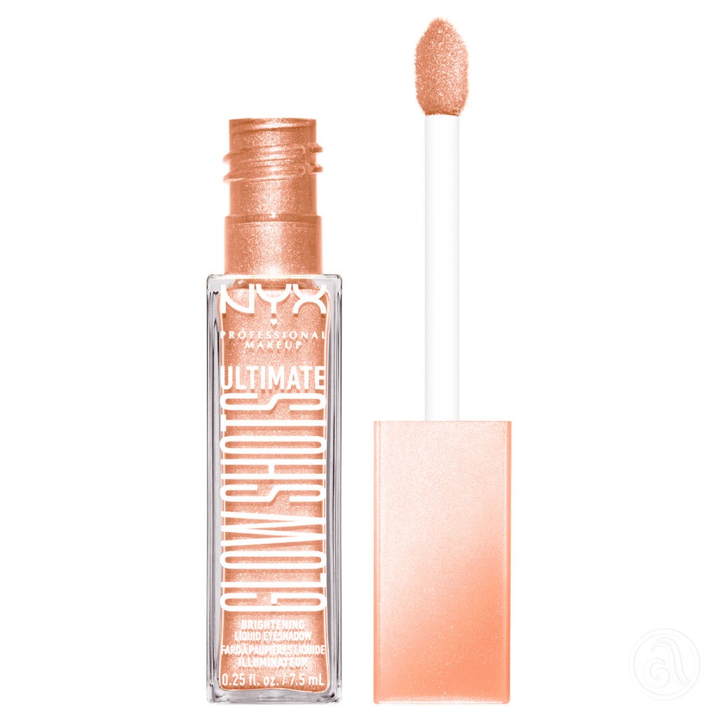 Nyx Professional Tečna sjenka za oči Ultimate Glow Shots UGS, 7.5ml, UGS08 Twisted Tangerine
