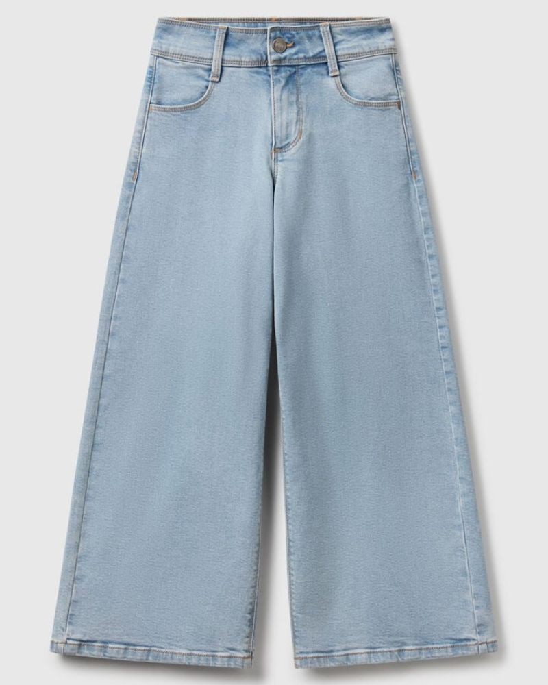 Benetton Ženske traperice 45ONCE03RG-902-S, Svijetloplave