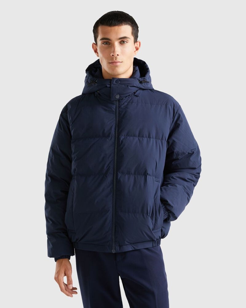 Benetton Muška jakna 2JF8UN02Q-016-L, Teget