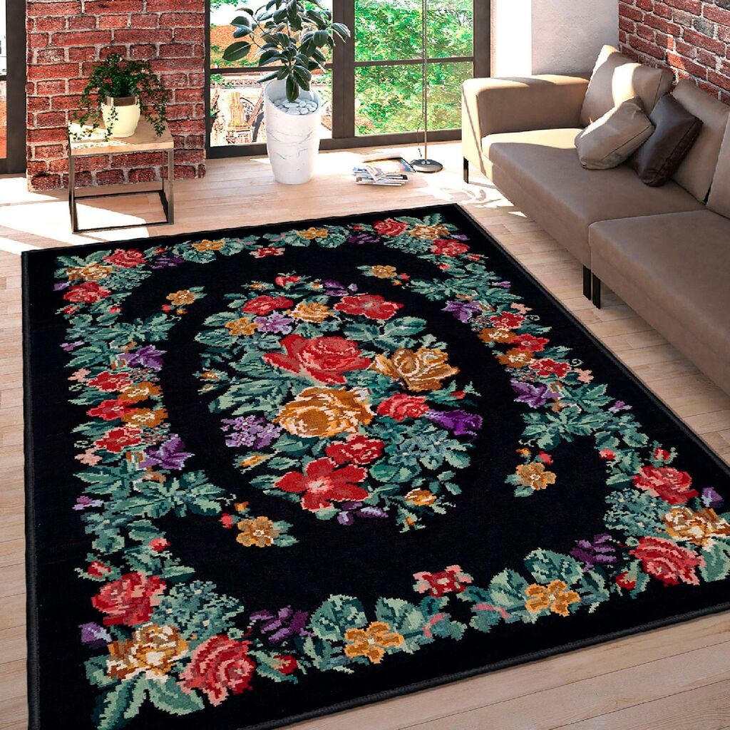 Conceptum Hypnose tepih Woosonil084, 80x150cm, crni