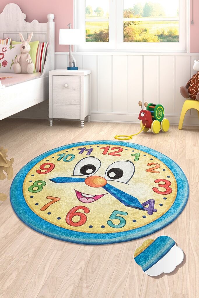 Conceptum Hypnose Carpet sat, O200cm, plavi