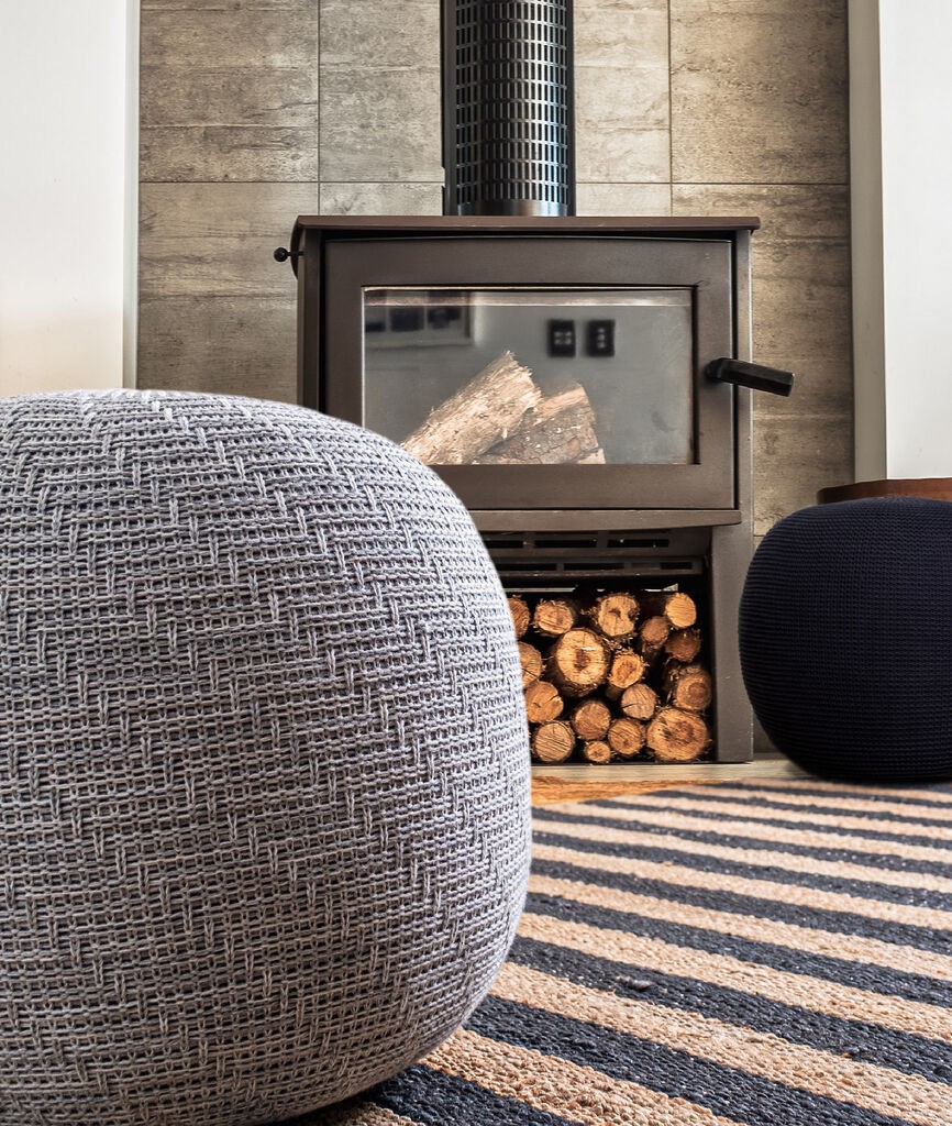 Aberto Design stolice Fluffy, 40x40x45cm, svijetlo siva