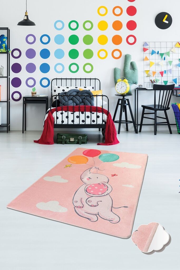 Conceptum Hypnose Carpet Baloni, 140x190cm, roze