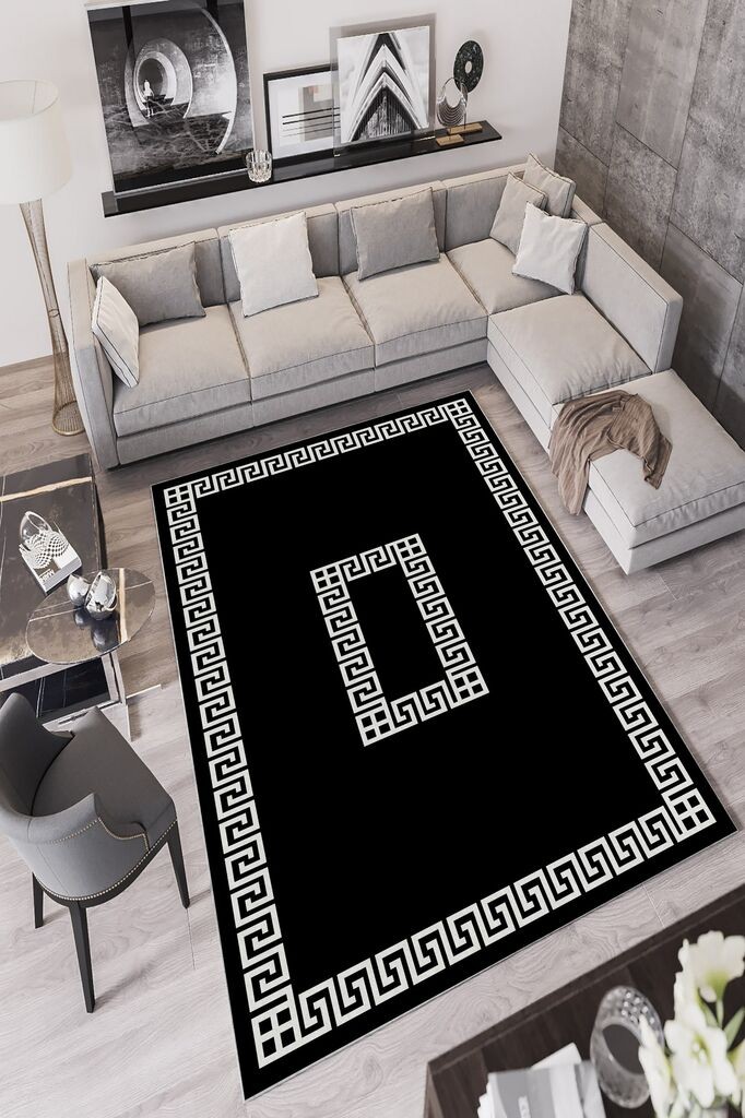 Conceptum Hypnose tepih W872, 80x150cm, crni