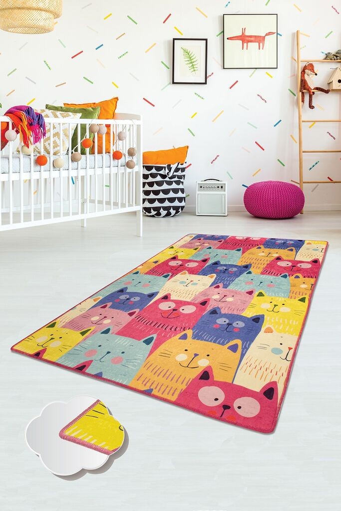 Conceptum Hypnose Carpet Cats, 100x200cm, šareni