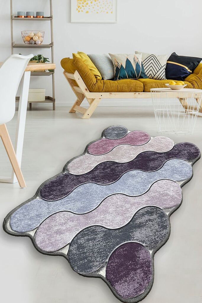Conceptum Hypnose Carpet Circle, 200x290cm, ljubičasta