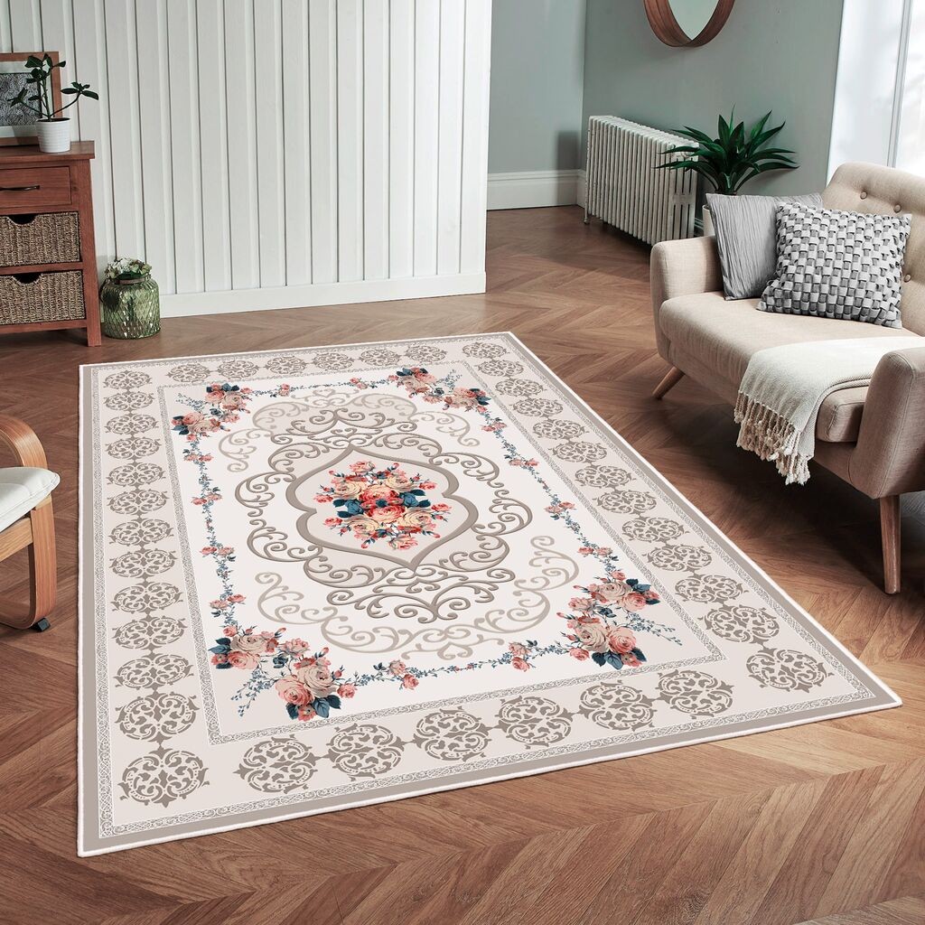 Conceptum Hypnose tepih Woobtny0205, 80x50cm, bijeli