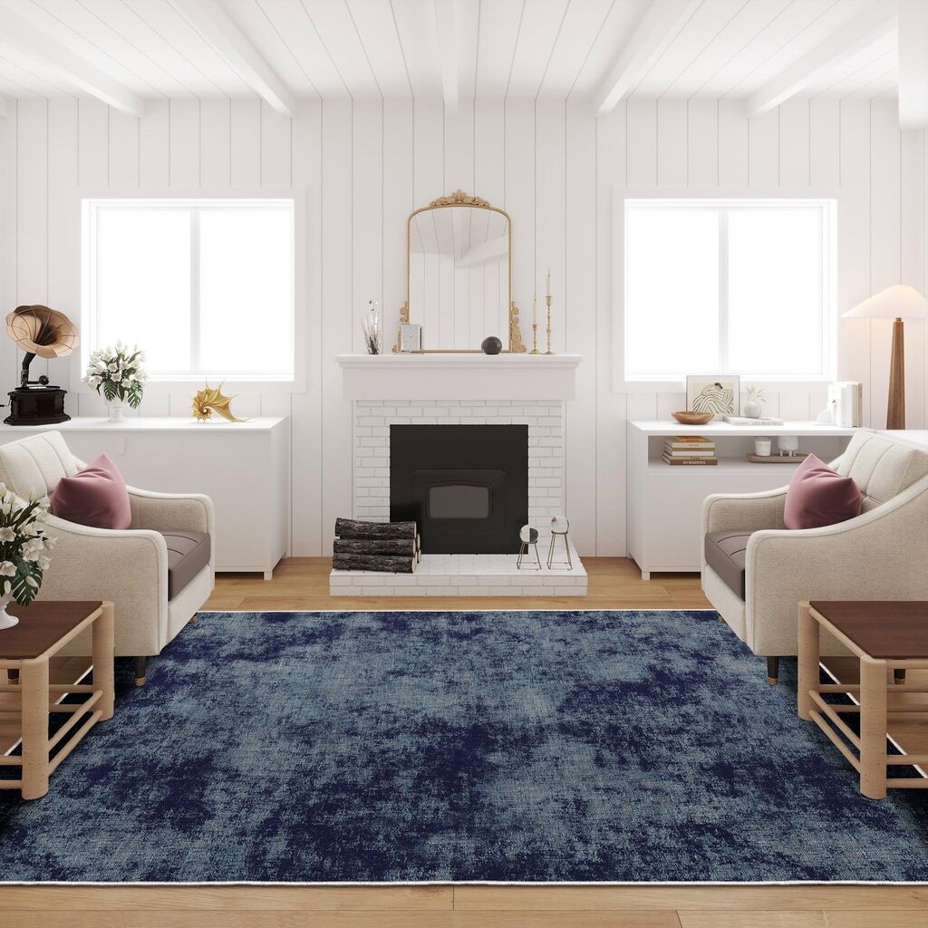 Conceptum Hypnose tepih Exfab210, 80x120cm, tamnoplava