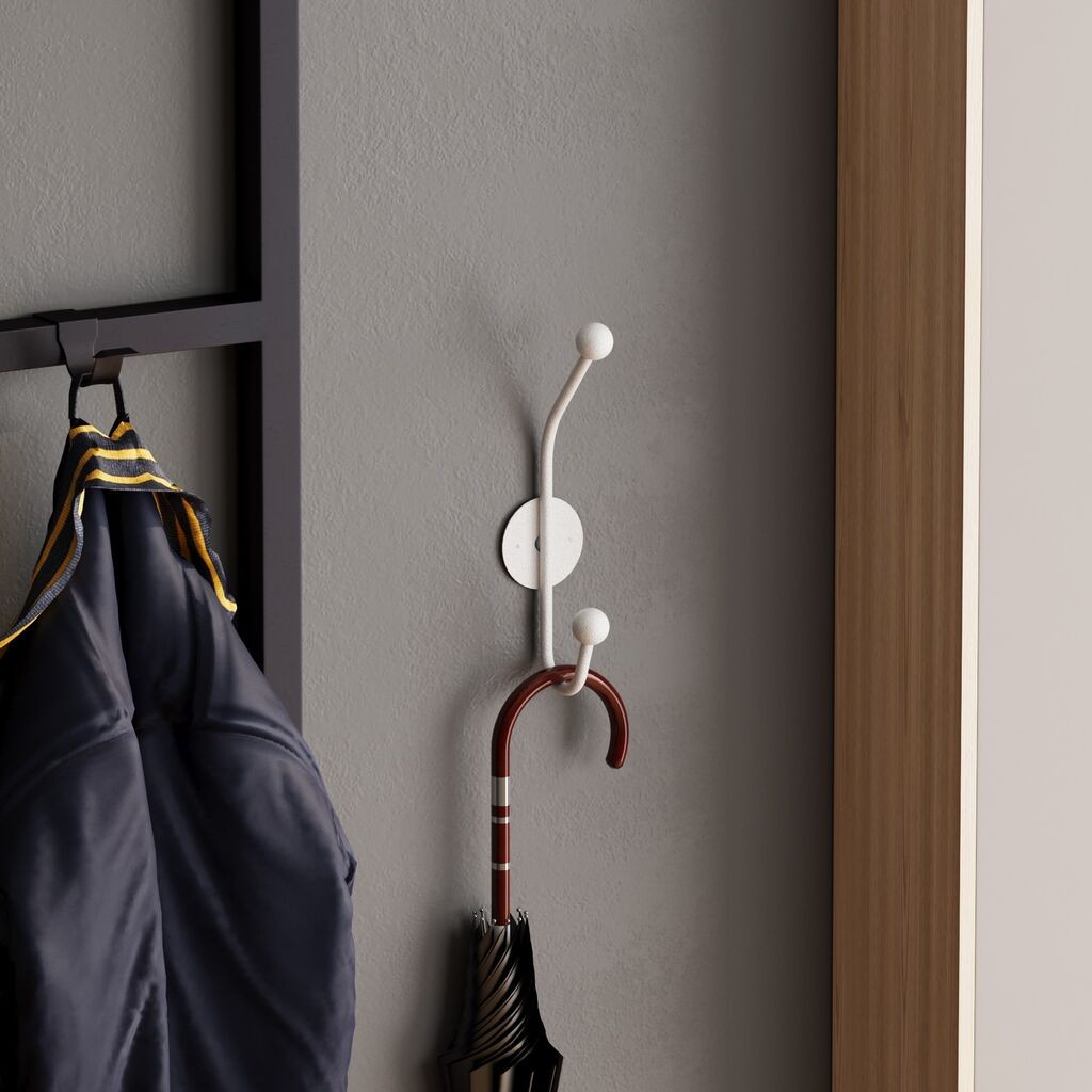 Nosorog Wallity Hook, bijeli