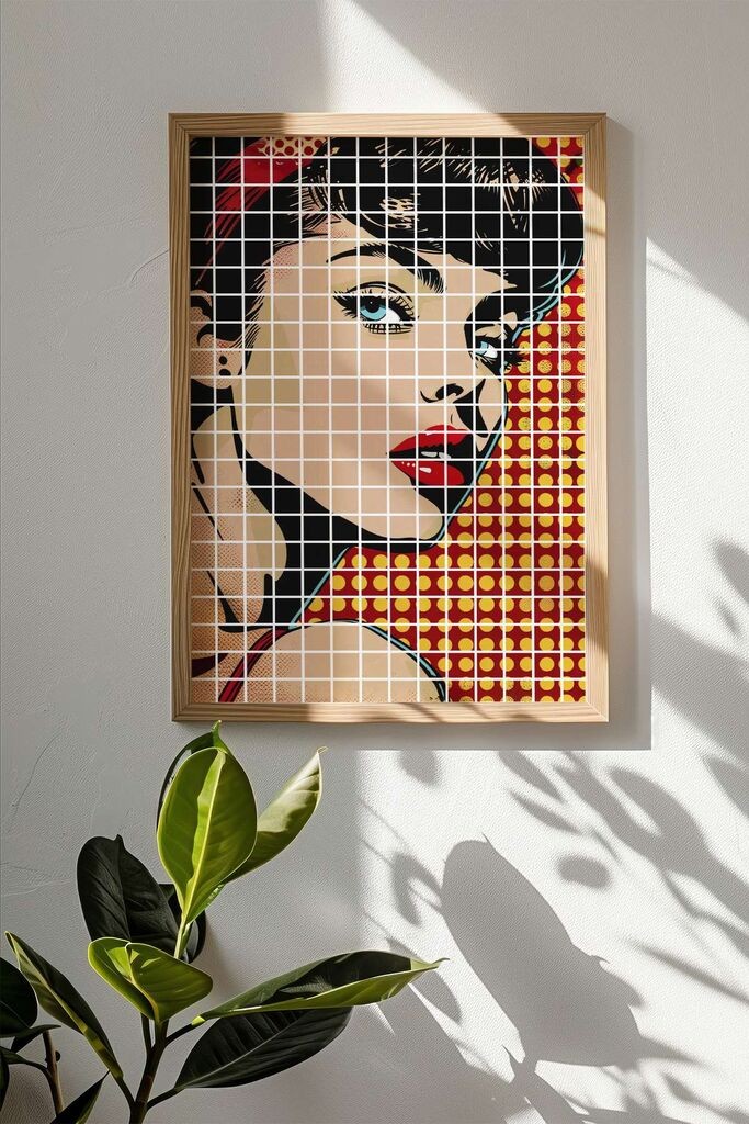 Uokvirena slika Wallity Popkare19, 33x48 cm