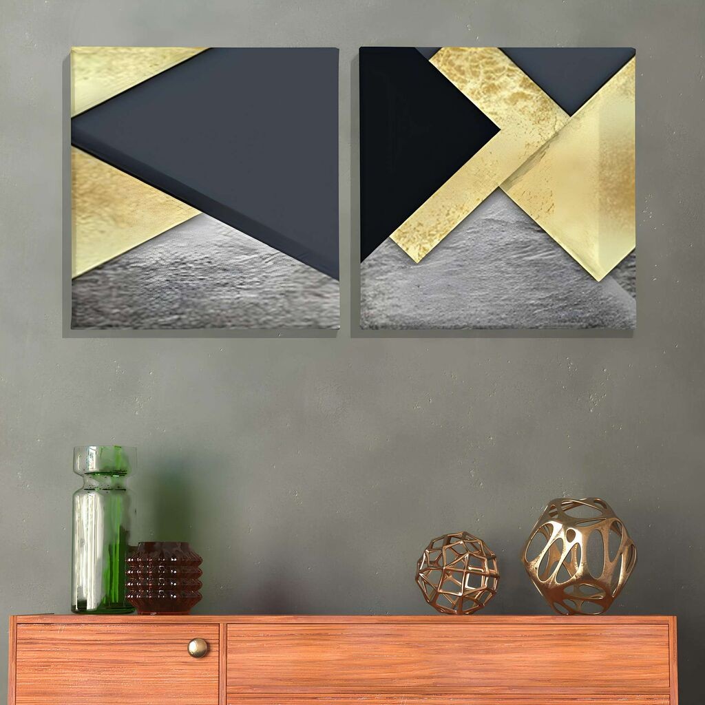 Zidna slika ASR_CNV2-11, 30x30cm, 2 dijela