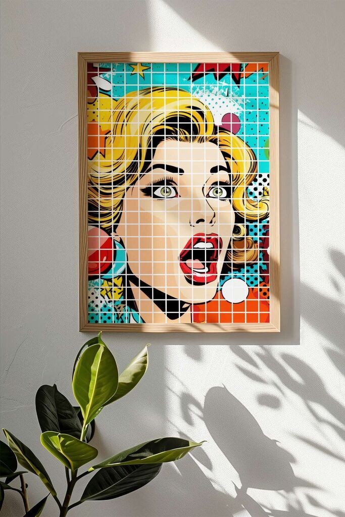 Uokvirena slika Wallity Popkare29, 33x48 cm