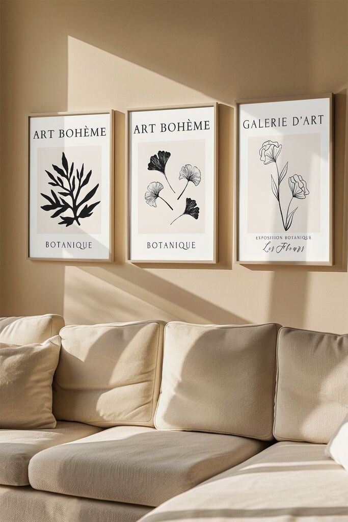 Uokvirena slika Wallity Artvmodel11, 33x48 cm, 3 dijela