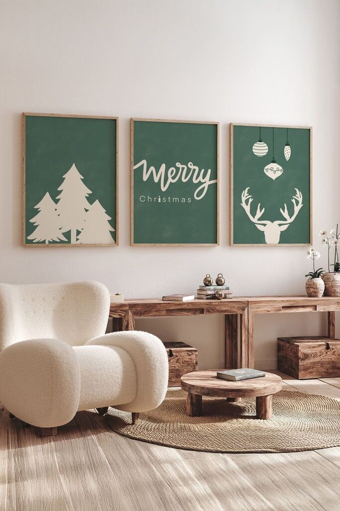 Wallity Uokvirena slika Nwyearmdl12, 33x48 cm, 3 dijela