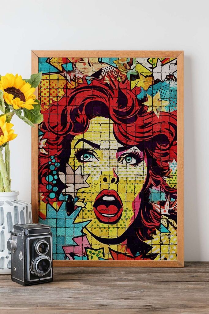 Wallity Popmosaic, 20 uramljenih slika, 33x48 cm