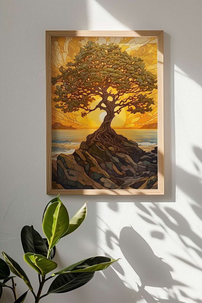 Uokvirena slika Wallity Mscartmdl36, 33x48 cm