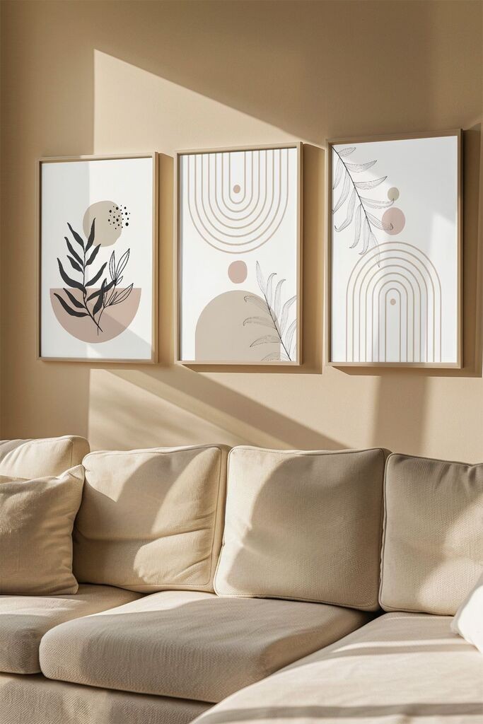 Uokvirena slika Wallity Artvmodel7, 33x48 cm, 3 dijela