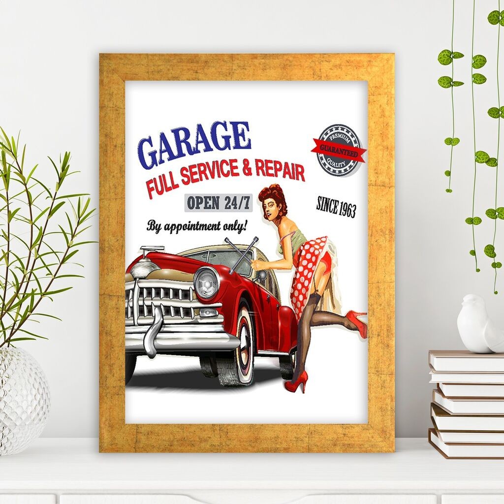 Uokvirena slika Wallity AC334250405, 24x29 cm