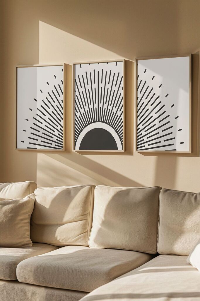 Uokvirena slika Wallity Artvmodel39, 33x48 cm, 3 dijela