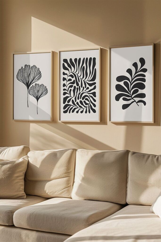 Uokvirena slika Wallity Artvmodel31, 33x48 cm, 3 dijela