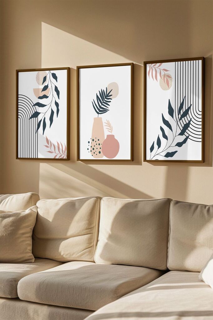 Uokvirena slika Wallity Artvmodel30, 33x48 cm, 3 dijela