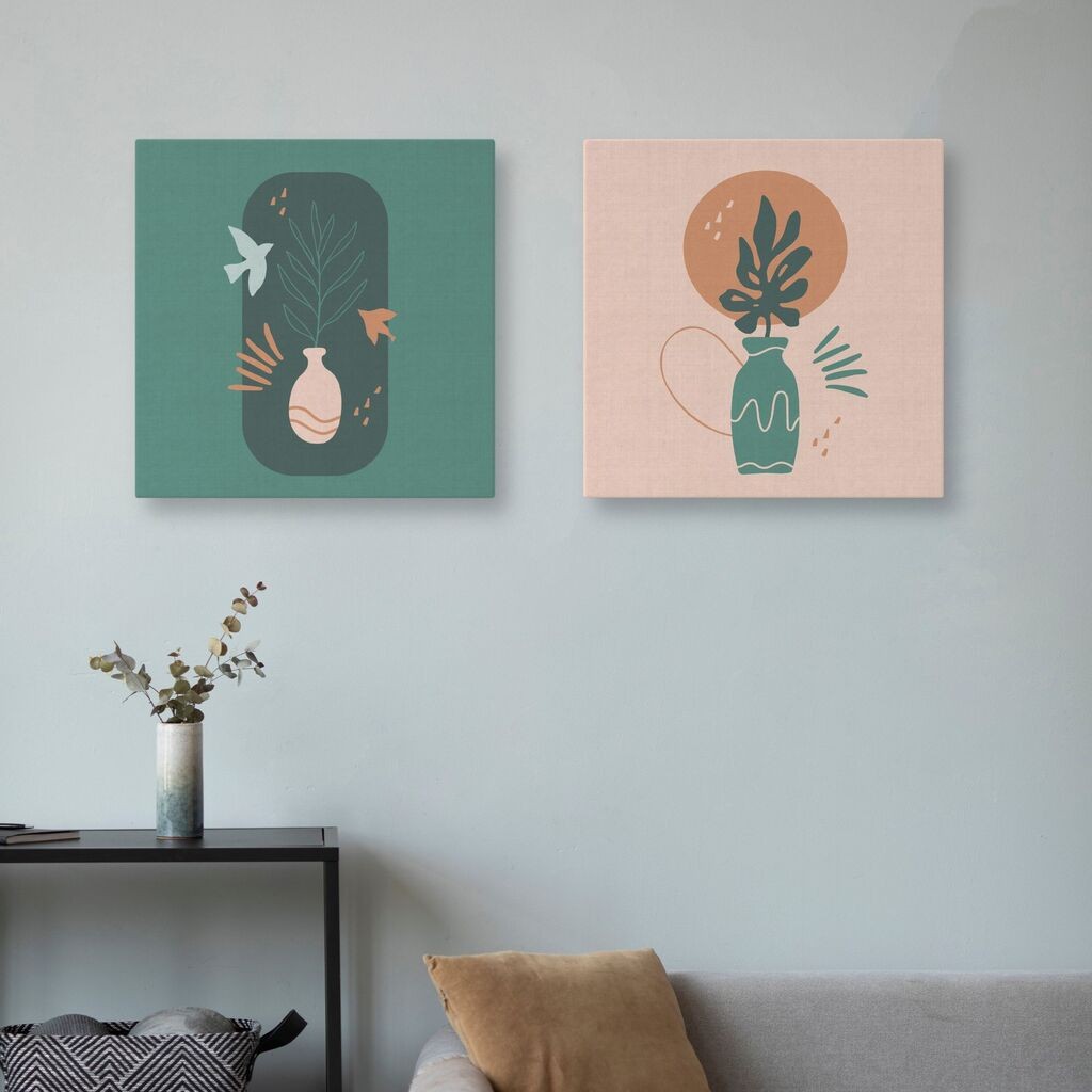 Zidna slika ASR_CNVS25-3, 30x30cm, 2 dijela